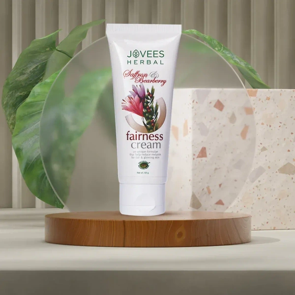 JOVEES HERBAL CARE Saffron & Bearberry Fairness Face Cream - Jovees - 60g