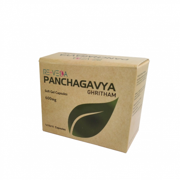 RE-VEDA Panchagavya Ghritham Capsule - Revinto - 10 Capsules
