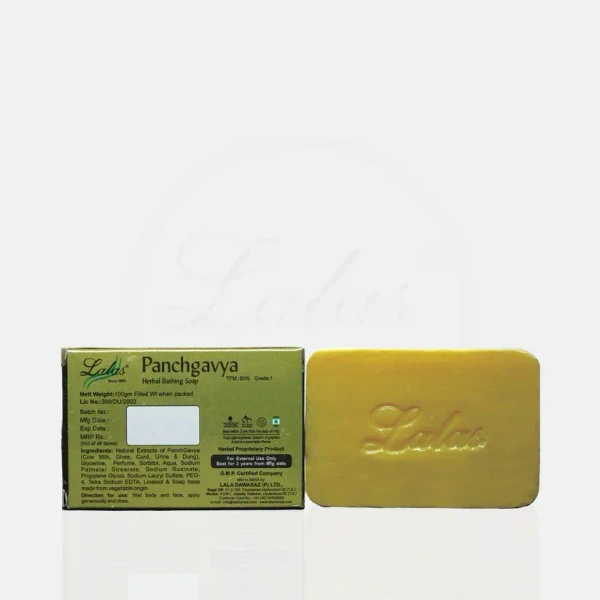 LALA DAWASAZ PVT LTD Panchgavya Soap - Lalas - 100Gm