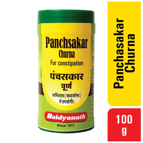 BAIDYANATH  Panchasakar Churna - Baidyanath - 50Gm