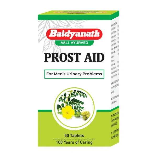 BAIDYANATH Prost aid Tablets - Baidyanath - 50Tablet