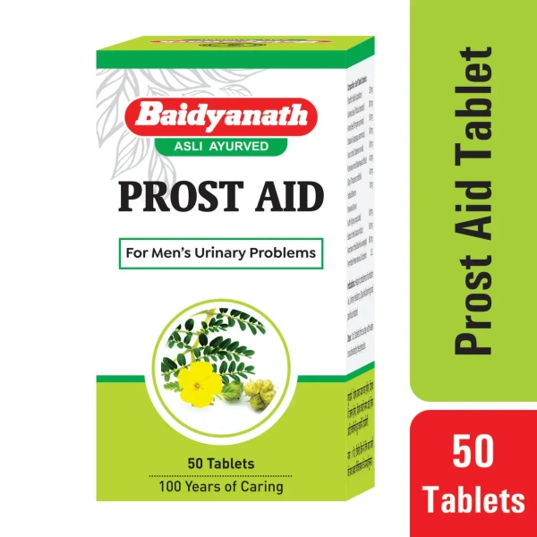 BAIDYANATH Prost aid Tablets - Baidyanath - 50Tablet