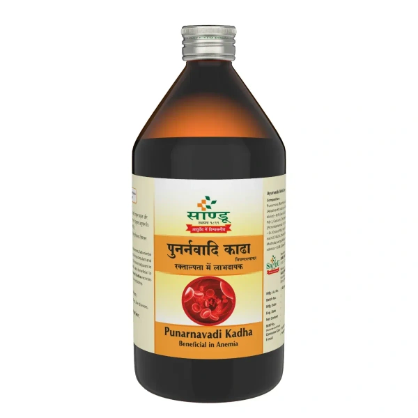 SANDU BROTHERS Punarnavadi Kadha - Sandu  - 450Ml