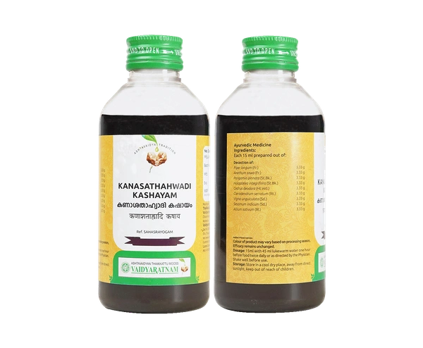 VAIDYARATHNAM Kanasathahwadi Kashyam - Vaidyaratnam - 200Ml
