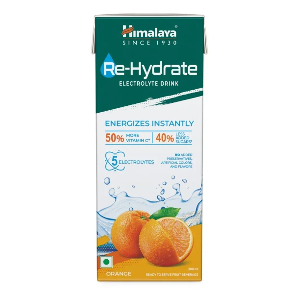 HIMALAYA DRUGS Re-Hydrate Electrolyte Drink - Himalaya - 200ml