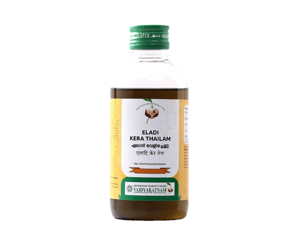 VAIDYARATHNAM Eladi Kera Tail - Vaidyaratnam - 200Ml