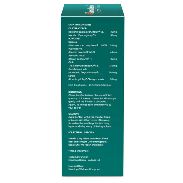 HIMALAYA DRUGS Rumalaya Liniment - Himalaya - 60ml