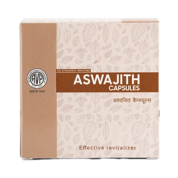 THE ARYA VAIDYA PHARMACY Aswajith Capsule - AVP - 10 Capsules