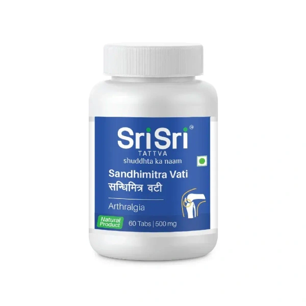 SRI SRI AYURVEDA Sandhimitra Vati Tablet - Sri Sri - 60 Tablets