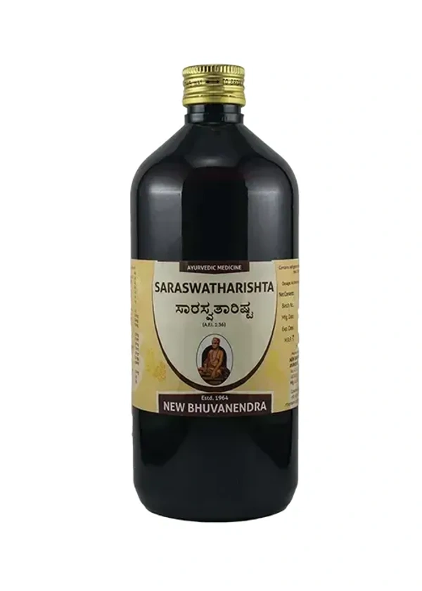 NEW BHUVANENDRA  Saraswatarishta - New Bhuvanendra - 450Ml