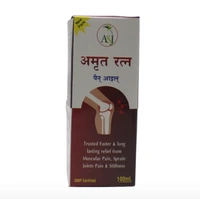 A&J HEALTH CARE Amrutha Rathna Pain Oil -A&J  - 100Ml