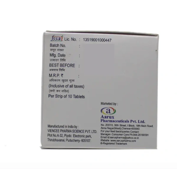 AARUX PHARMACEUTICAL Stoneflux Tablets - Aarux - 10 Tablets