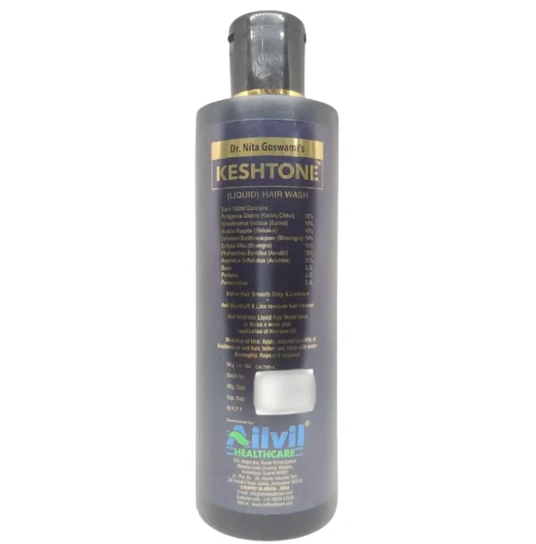 AILVIL HEALTHCARE Keshtone Hair Wash - Ailvil - 170ml