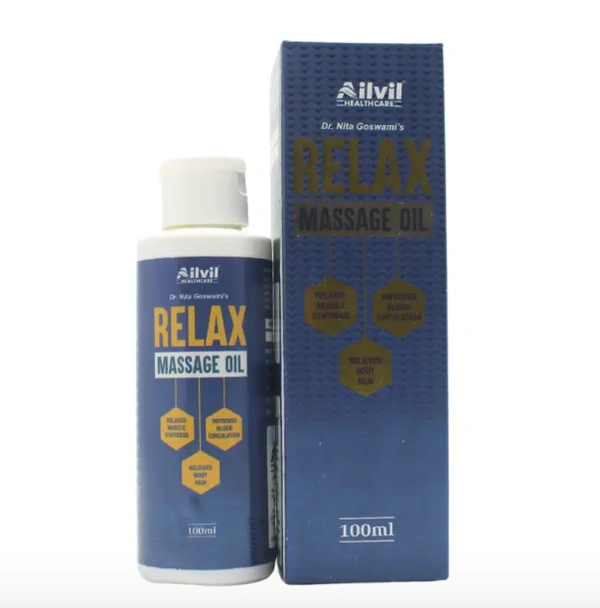 AILVIL HEALTHCARE Relax Massage Oil - Ailvil - 100ml