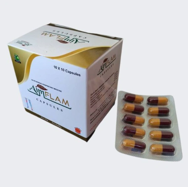 AIM WELL PHARMA Aimflam Capsule - Aim Well - 100 Capsule