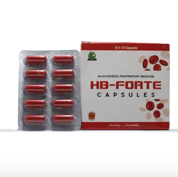 AIM WELL PHARMA Hb-Forte Capsule - Aim Well - 100 Capsule