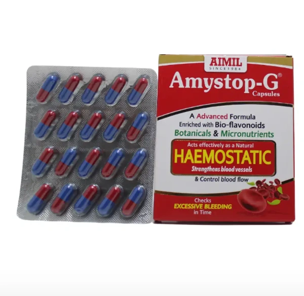 AIMIL PHARMACEUTICAL Amystop-G Capsules - Aimil  - 20 Capsule