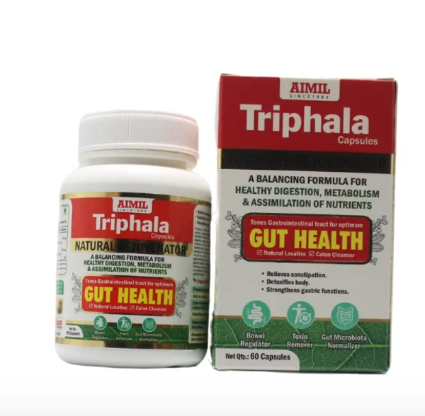 AIMIL PHARMACEUTICAL Triphala Capsules - Aimil - 60 Capsule