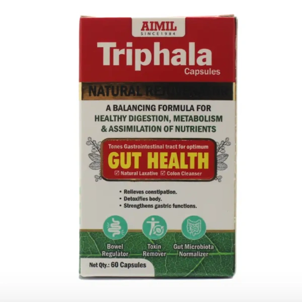 AIMIL PHARMACEUTICAL Triphala Capsules - Aimil - 60 Capsule