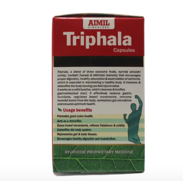 AIMIL PHARMACEUTICAL Triphala Capsules - Aimil - 60 Capsule