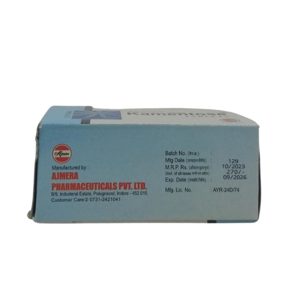 AJMERA Kamentose Tablet - Ajmera - 60 Tablet