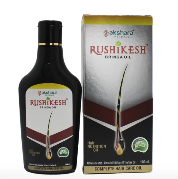 AKSHARA HERBALS Rushikesh Bringa Oil - Akshara - 100Ml