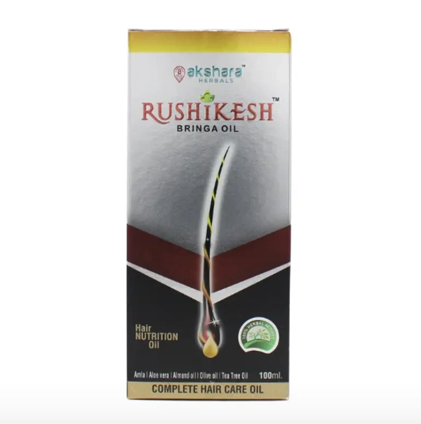 AKSHARA HERBALS Rushikesh Bringa Oil - Akshara - 100Ml