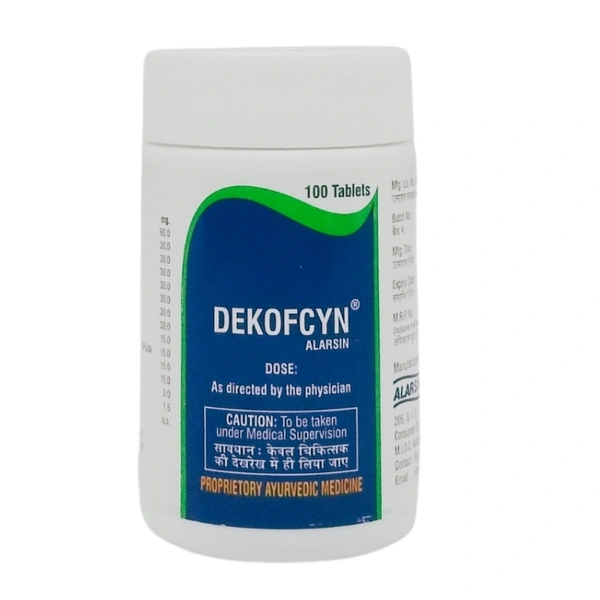 ALARSIN Dekofcyn Tablet - Alarsin - 100 Tablet