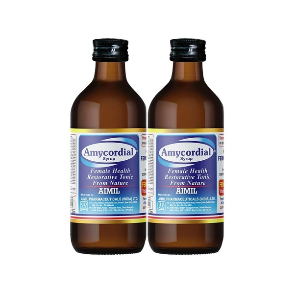 AIMIL PHARMACEUTICAL Amycordial Syrup - Aimil  - 200Ml