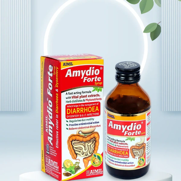 AIMIL PHARMACEUTICAL Amydio Forte Syrup - Aimil  - 100Ml