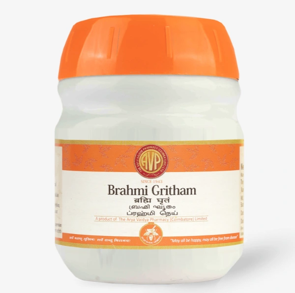 THE ARYA VAIDYA PHARMACY Brahmi Gritham - AVP - 150Gm