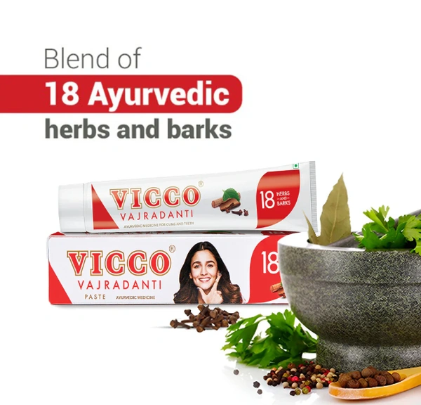 VICCO LABORATORIES Vajradanthi Paste - Vicco - 50Gm
