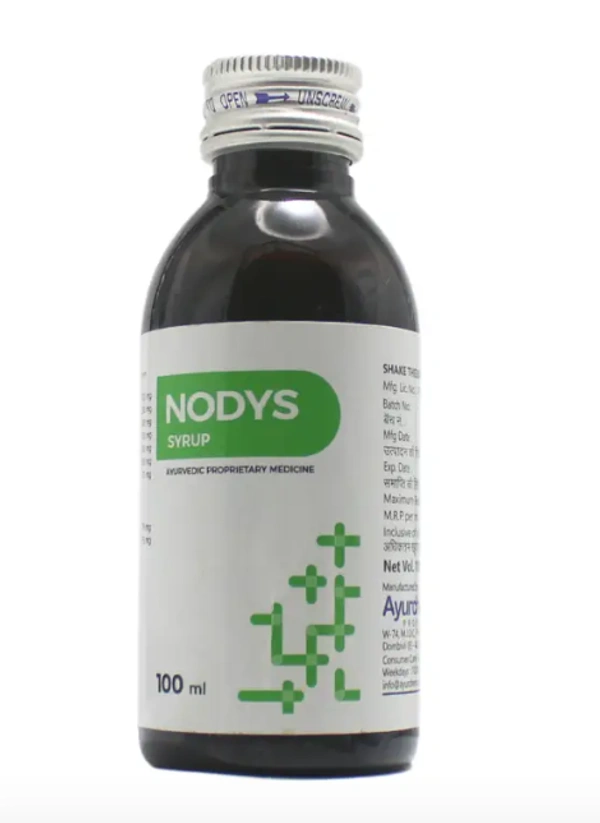 AYURCHEM PRODUCTS Nodys Syrup - Ayurchem - 100Ml