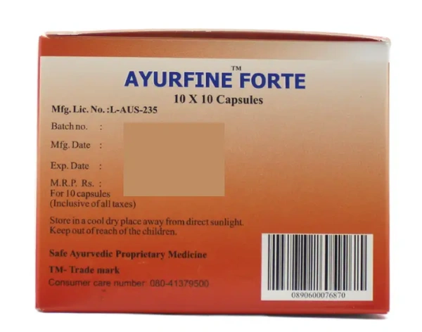 BAL VEDICS Ayurfine Forte Capsule  - Bal Vedics - 100Capsule