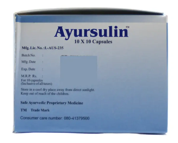 BAL VEDICS Ayursulin Capsule  - Bal Vedics - 100Capsule