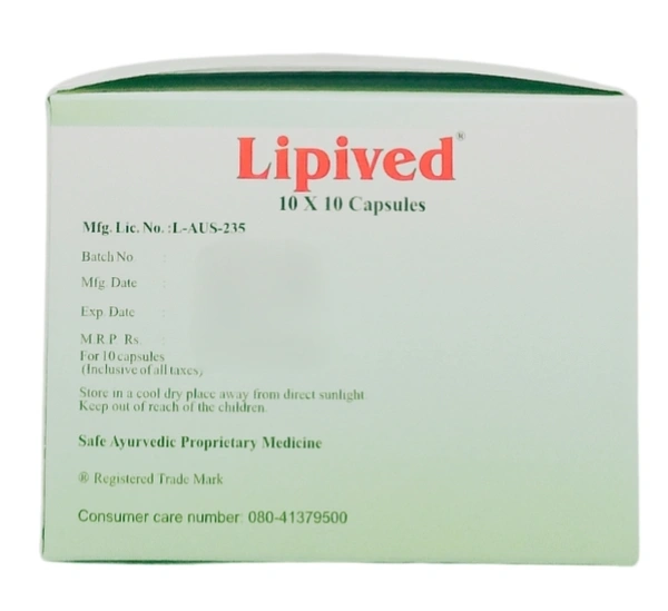 BAL VEDICS Lipived Capsule  -  Bal Vedics - 100Capsule