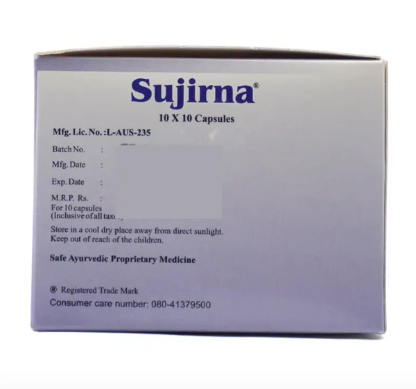 BAL VEDICS Sujirna Capsule - Bal Vedics - 100Capsule