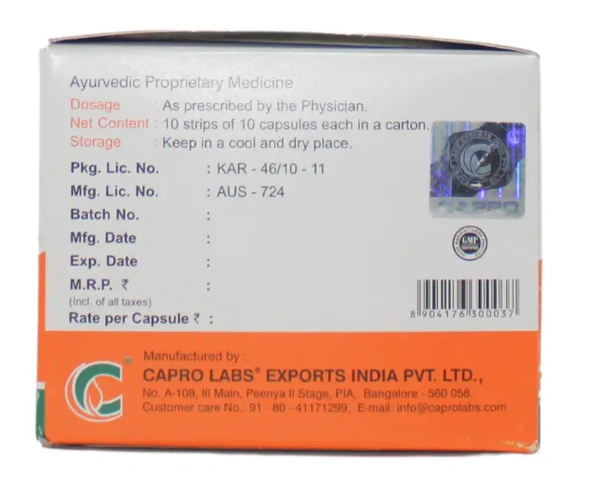 CAPRO  Arjit Forte Capsule - Capro  - 100Capsule