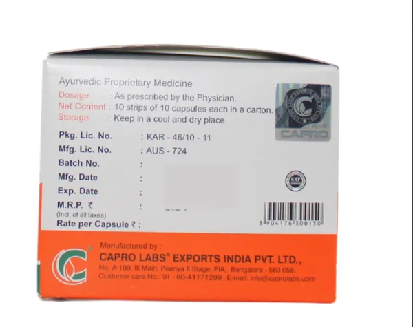 CAPRO  Broncap Capsule - Capro  - 100Capsule