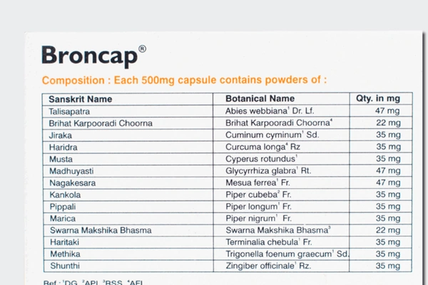 CAPRO  Broncap Capsule - Capro  - 100Capsule