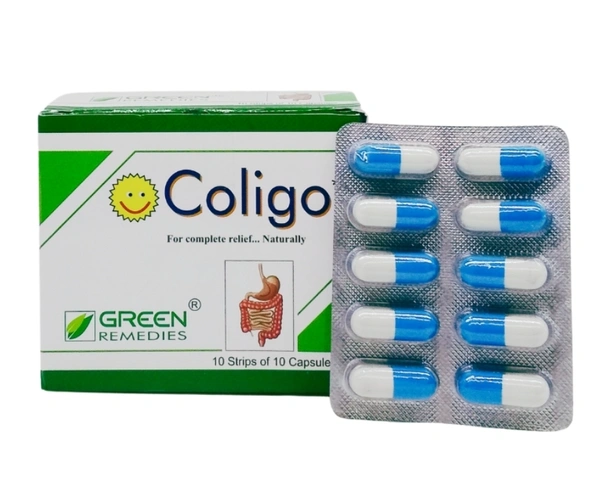 GREEN REMEDIES Coligo Capsules-Green Remedies  - 100Capule