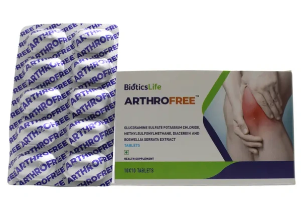 BIOTICS Arthrofree Tablet  - Biotics - 100Tablet