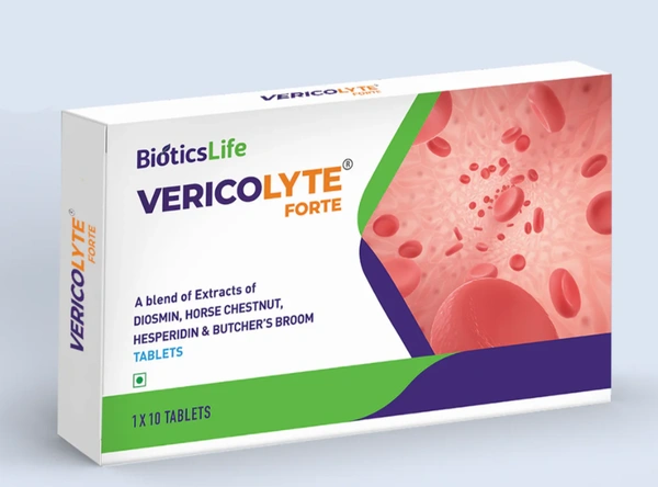 BIOTICS  Vericolyte Forte - Biotics - 10Tablet