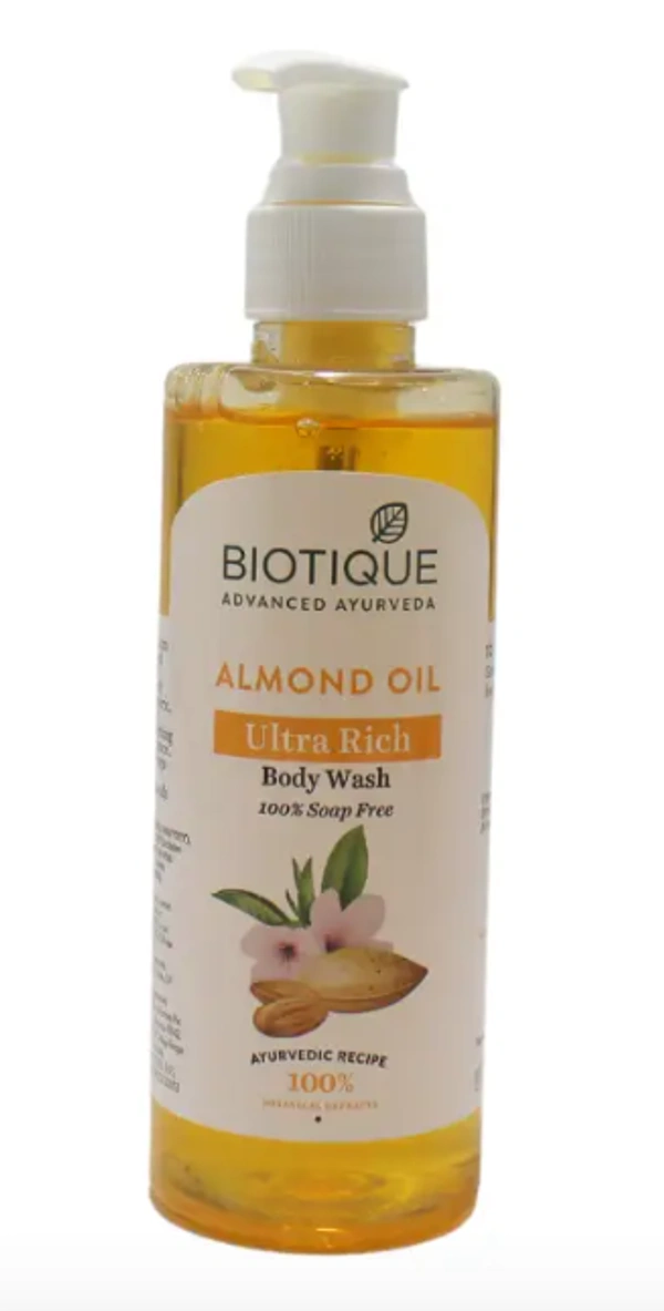 BIOTIQUE Almond Oil Body Wash - Biotique - 200ml