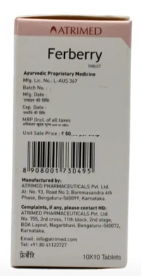 ATRIMED Ferberry Tabet -ATRIMED  - 60Tablet