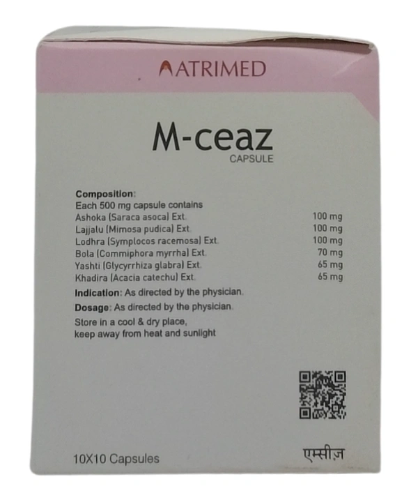 ATRIMED PHARMACEUTIC M-Ceaz Cap 100Cap-Atrimied - Cap