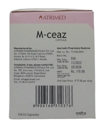 ATRIMED PHARMACEUTIC M-Ceaz Capsule-Atrimied - 100Capsule