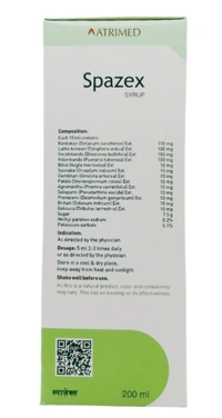 ATRIMED PHARMACEUTIC Spazex Syrup -ATRIMED  - 200ml
