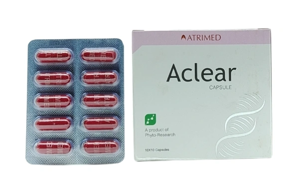 ATRIMED PHARMACEUTIC Aclear Capsule-ATRIMED  - 100 Capsule