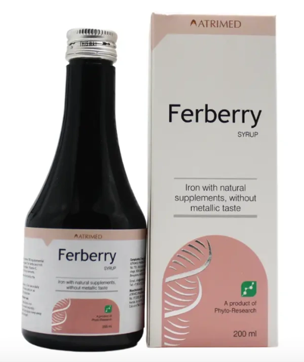 ATRIMED PHARMACEUTIC Ferberry Syrup 200Ml-ATRIMED  - Syrup